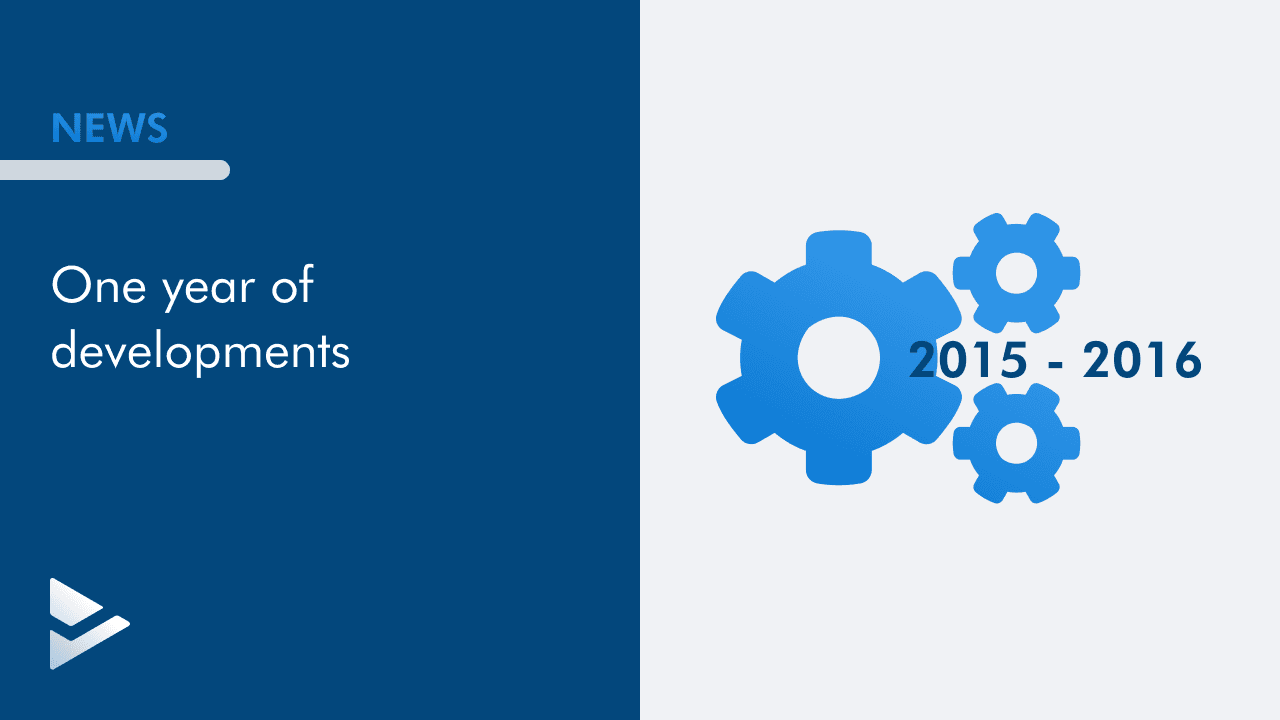 2016-05-one-year-of-developments