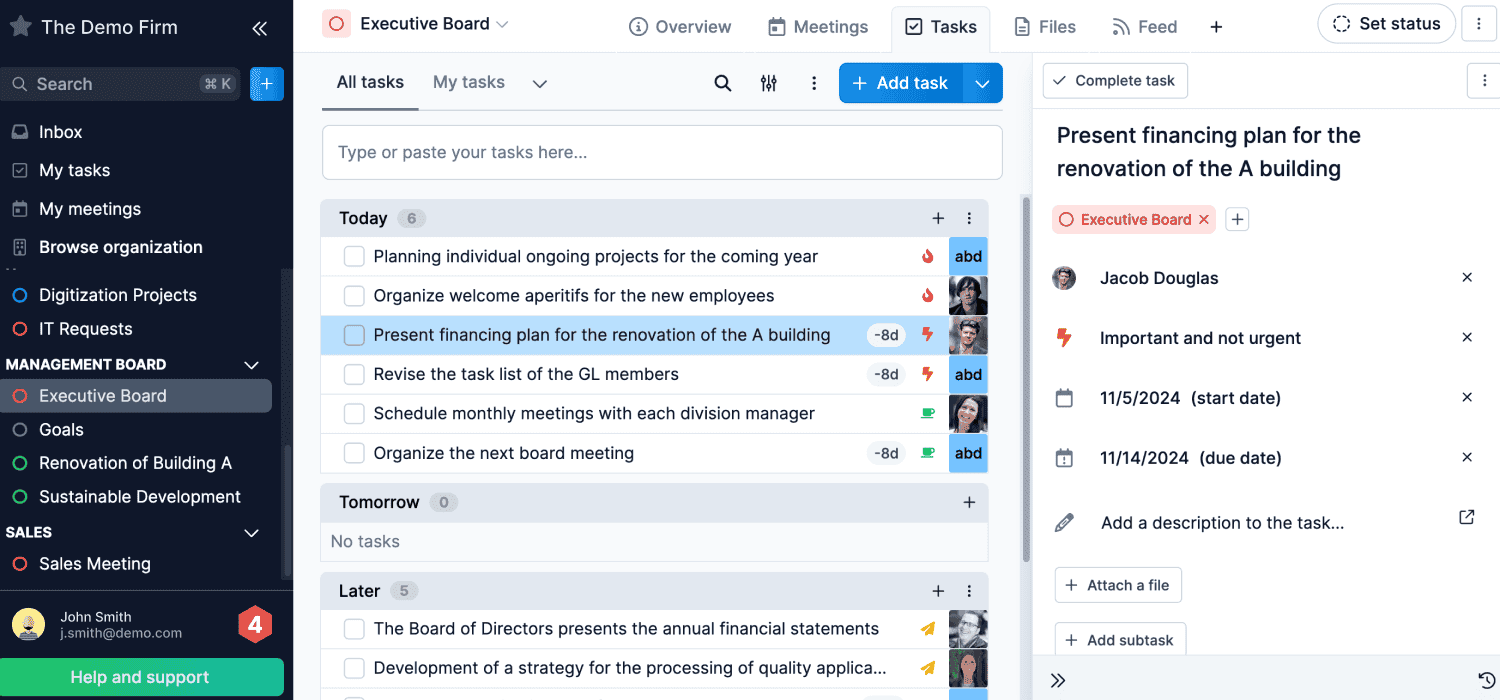 Executive Committees